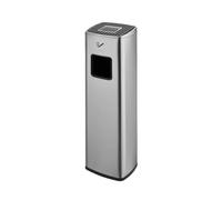CVdrtyED Sur Pied Cendrier Sur Pied For Colonne De Fumée Cigarette Patio, Hôtel, Centre Commercial, Pédicule Vertical, Poubelle Extérieure Poubelle Extérieur(Blue,Silver)