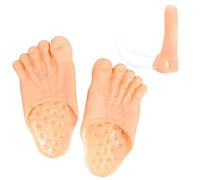 CVDYWDJIE 1 Chaussure À Patte Et 1 Jouet À Long Nez, Jouet Amusant, Jouet Créatif, Accessoires De Jeu De Rôle, Accessoires De Déguisement De Fête