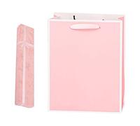 CVDYWDJIE 1 Coffret Rectangulaire et Pochette Cadeau, Emballage Bijoux, Collier, Présentation