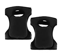 CVDYWDJIE 1 Paire De Genouillères en Éponge Noire, Genouillères Élastiques, Genouillères De Protection, Genouillères De Jardinage, Genouillères Souples