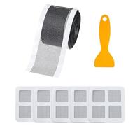 CVDYWDJIE 1 Rouleau De Filtre De Douche, 5 Autocollants pour Drain De Sol, Filtre De Vidange, Filtre À Cheveux pour Baignoire, Filet De Collecte De Cheveux