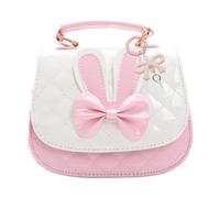 CVDYWDJIE 1 Sac À Main Pour Enfants, 1 Pendentif Nœud, Sac Bandoulière Pour Filles, Sac Créatif Et Mignon, Sac Bandoulière Pour Sortir, Vêtements Assortis