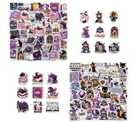 CVDYWDJIE 100 Autocollants De La Série Sorcière, Autocollants Rétro, Autocollants Graffiti Gothiques, Peuvent Être Utilisés pour Décorer des Valises, des Cahiers Et des Verres À Boire