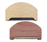 CVDYWDJIE 2 Pièces Brosse À Boule D'Élimination des Peluches en Bois, Brosse De Nettoyage De Pull, Brosse De Dépoussiérage, Brosse D'Élimination De Pilules Portable, Outil De Nettoyage De Vêtements