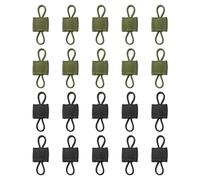 CVDYWDJIE 20 Pièces Boucles De Sangle, Boucles De Sangle Élastiques, Boucles De Sac À Dos, Boucles Durables, Accessoires pour Attacher des Articles