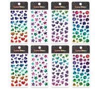 CVDYWDJIE 8 Feuilles D'Autocollants À Paillettes, Autocollants pour Enfants, Autocollants Mignons, Autocollants De Récompense pour Étudiants, Autocollants Décoratifs