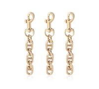 CVDYWDJIE Chaînes D'Extension De Sac 3 Pièces, Bretelles De Remplacement De Sac, Accessoires De Quincaillerie De Sac, Matériaux De Sac De Bricolage, Chaînes De Sac Durables