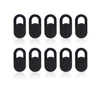CVDYWDJIE Couvercle De Confidentialité D'Objectif 10 Pièces, Couvercle De Protection D'Appareil Photo Noir, Couvercle D'Objectif Coulissant, Accessoires D'Objectif