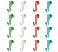 CVDYWDJIE Crochets De Porte 16 Pièces, Crochets Métalliques Créatifs, Patères, Crochets sans Poinçon, Accessoires pour La Maison
