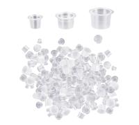 CVDYWDJIE Gobelets d'encre De Tatouage 300 Pièces, Récipients d'encre Transparents, Gobelets d'encre en Plastique, Accessoires De Tatouage, Récipients d'encre