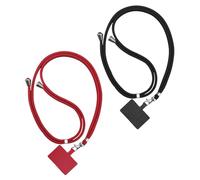 CVDYWDJIE Lanière pour Téléphone Portable 2 Pièces, Lanière Réglable, Lanière pour Téléphone Portable Anti-Perte, Lanière Facile À Retirer, Lanière Portable, Accessoires pour Téléphone Portable