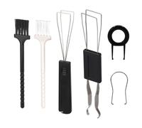 CVDYWDJIE Outil De Nettoyage De Clavier, Dissolvant De Capuchon De Clavier, Brosse De Nettoyage De Clavier, Ensemble D'Outils De Nettoyage, Accessoires D'Ordinateur De Nettoyage 6 Pièces