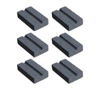 CVDYWDJIE Pierre À Aiguiser pour Fléchettes, Mini Affûteur Créatif Et Intéressant, Pierre À Aiguiser Portable pour L'Extérieur, Accessoires De Fléchettes, 6 Pièces