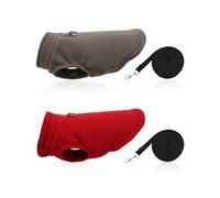 CVDYWDJIE Vêtements pour Animaux De Compagnie 2 Pièces, Manteaux d'hiver Chauds pour Chiens, Gilets Épais, Fournitures pour Animaux De Compagnie