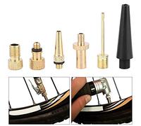 Cverter Tire 10 × 7 × 2 15 Pcs Pompe Airconverter Vélo Cuivre Adaptateurs Dv Kit