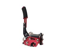 CVERY Frein à Main Drift USB 14 Bits pour Racing Games G25 / 27/29 T500, Dérive Universelle Réglable en Hauteur avec Système Windows(Rouge)