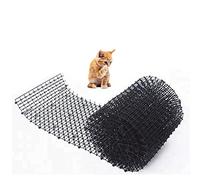 CVERY Tapis répulsif à Pointes pour Chat et Chien, Anti-Oiseaux, Pigeons, Corbeaux, mouettes, Chiens et Chats - Protège Les Plantes dans Le Jardin (Noir)