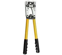 CVFRDD 6-50 mm d'outil de Pince de sertissage de sertissage Type de sertissage Type de Batterie Câble de sertissage Hex Plier Tool Câble Terminal Tool T0077(Giallo)