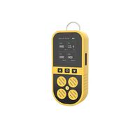 CVFRDD Détecteur multigaz Portable 4 en 1 for la détection des fuites de gaz H2S / O2 CO Ex