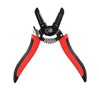 CVFRDD Pinces à découper en Fil de Strip-Scanner Pinces Multi-Outils Tool de réparation Pinces Câble Fil Stripping Pince à sertir Combinaison d'outils(Rot)