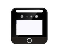 CVFRDD Reconnaissance e biométrique du Personnel Scanner d'empreintes digitales Pointeuse d'entrée et de Sortie Machine de pointage des employés Enregistreur de Temps