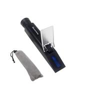 CVFRDD Recractomètre de Miel d'eau 12-30% avec étalonnage ATC Refractomètre Honey Huminer Meter Tester avec Sac de Transport en Tissu