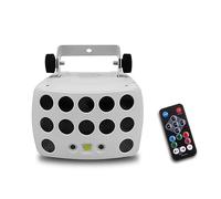 CVFRDD RGB Stage Light 40W LED Strobe Disco DJ Beam Spot Effet d'éclairage de scène Party Dance Club Wedding Light(with Remote)