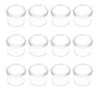 CVFRTT Lot de 12 Flacons À Insectes, Boîte en Plastique avec Loupe Intégrée, Boîte D'Observation D'Insectes, Bouteille D'Instrument D'Observation, Accessoires D'Observation Scientifique