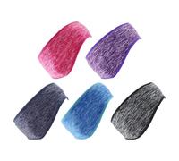 CVFRTT Lot De 5 Bandeaux De Sport Pour Enfants, Bandeaux D'Hiver Pour Femmes, Protection Oreilles, Couvre-Chef Chaud, Adaptés Aux Sports De Plein Air Et Au Fitness