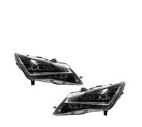 Cvgffs Ensemble Phare Avant Kit Conversion Phares LED Halogènes Vers LED Style OEM Pour Seat Leon 2013-2017 Installation Facile Sans Erreur CANbus
