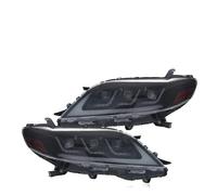 Cvgffs Ensemble Phare Avant Phares Avant À LED Avec Feux De Jour Et Clignotants Dynamiques Pour Toyota Pour Sienna Senna 2011-2020 (2 Pièces)