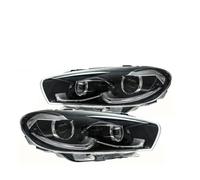 Cvgffs Phares De Voiture Pour VW Pour Scirocco 2009-2015 Phare LED Assemblage Lampe Frontale Feu Avant LED Avec Feu De Jour Ensemble Lampe Phares(For Original Xenon)