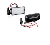 Cvgffs plaque d'immatriculation arrière Ensemble D'éclairage Plaque D'immatriculation Blanc Pour Seat Altea Arosa Cordoba MK1 MK2 Ibiza Leon 1M Toledo 5P Lampe Plaque D'immatriculation LED