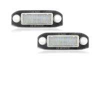 Cvgffs plaque d'immatriculation arrière Feu Plaque D'immatriculation Arrière LED Blanc Brillant Canbus Pour Volvo Pour S40 S60 S80 V50 V60 V70 Xc60 Xc70 Xc90 2004 - 2015
