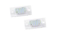 Cvgffs plaque d'immatriculation arrière Pour A3 S3 8L A4 B5 RS4 Avant 8D9943021G 8D9943021H 2 Pièces Blanc LED Numéro Plaque D'immatriculation Lumière Remplacement