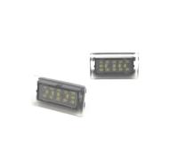 Cvgffs plaque d'immatriculation arrière Pour Tesla Modèle S 2012-2020 Modèle 3 2017-2020 Modèle X 16-20 2 Pièces LED Éclairage De Porte De Courtoisie Intérieure Lampe De Coffre À Bagages
