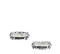 Cvgffs plaque d'immatriculation arrière Pour VW Pour Passat B6 B7 Golf 5 6 Plus Jetta Pour Touareg EOS Pour Scirocco Led Lumières Courtoisie Porte Arrière Sous Les Lampes D'avertissement