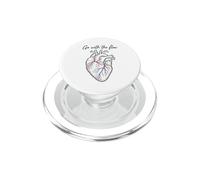 CVICU Cardiaque Infirmière Anatomie Cardiologie Cardiologue Coeur PopSockets PopGrip pour MagSafe