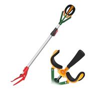 CVJdfhRE cueille-Fruits, Cueilleur de Fruits Extensible et réglable 99 à 150 cm, Multifonction avec Housse antidérapante, Perche for Oranges, poires Citrons