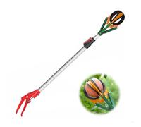 CVJdfhRE cueille-Fruits, Perche réglable en Aluminium de 39 à 59 Pouces, Outil cueillette Multi-Fruits, Attrape-Fruits for Pommes et Oranges, Facile Utiliser