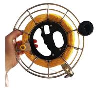 CVJdfhRE Enrouleur Silencieux, avec Ligne à Trois brins de 1200 mètres, Frein et Fonction Anti-Retour, for cerf-Volant débutant(24cm/9.4")