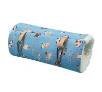 CVJdfhRE Lot de 2 Jouets for Hamster, Cage, Furet, Tunnel, hamac for Rat, Tube Chaud, lit Suspendu, 7 S(7 M)