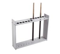 CVJdfhRE Support de Sol for 12 queues, Accessoire Table Billard, Design d'angle for Un Rangement organisé et accès Facile(White)