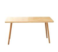 CVJdfhRE Table Longue en Bois Massif Bureau d'ordinateur Simple de Salon Poli Douceur et Construction Solide Convient à Une Large Gamme d'applications(110 * 40 * 75cm)