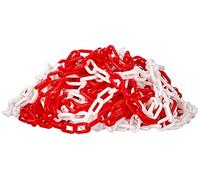 Cvm 790010 Chaîne en plastique bicolore/rouge 5 x 20 x 30 mm 25 m