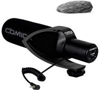 Cvm-V30 Pro Caméra Microphone Directionnel À Condensateur Shotgun Vidéo Microphone Supercardioïde Pour Canon Nikon Sony Pana Dslr Camera With 3.5 Mm Jack (Noir)[HDM5232633]