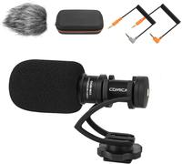 Cvm-Vm10Ii Full Metal Compact Sur Caméra Mini Vidéo Cardioïde Microphone Directionnel Microphones Externes Pour Caméscopes[HDM5231152]