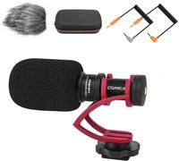 Cvm-Vm10Ii Microphone À Condensateur Cardioïde Directionnel Pour Appareils Photo Canon, Nikon, Fuji, Sony, Pana , Olympus, Appareils Photo Reflex Numériques, Smartphones, Etc. (Ave[HDM5231153]