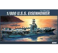 Maquette bateau : porte-avions uss eisenhower academy