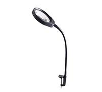 CVNIMV Loupes, Lampe à Pince loupe LED 10X, lumière loupe Lumineuse, lumière à intensité Variable, pour Bureau, Table, tâche, Artisanat, Atelier - Noir. Une Vie intéressante.